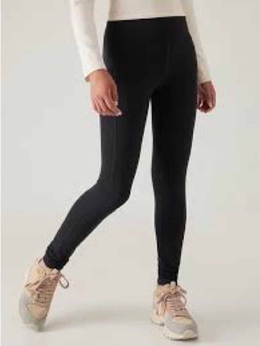 Athleta girl polartec stash tight black XXL 16